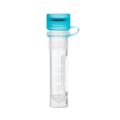 2.0mL ClearSeal™ Self-Standing Sterile Clear Microcentrifuge Tube with Blue Screw Cap with Loop & Printed Graduations - 50 per Bag; 20 Bags per Case