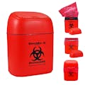 3 Liter BenchBin 3L™ Biohazard Waste Bin Kit with 400 Bags