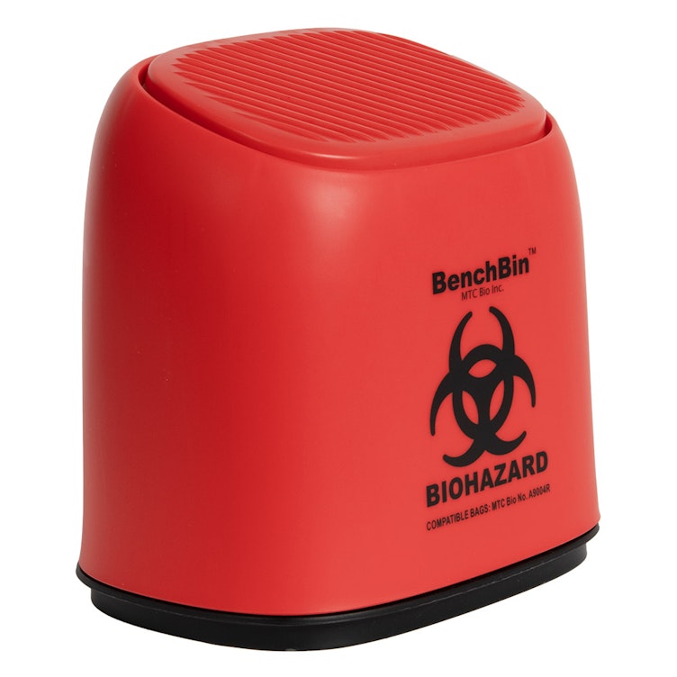 1-1/2 Liter BenchBin™ Biohazard Waste Bin