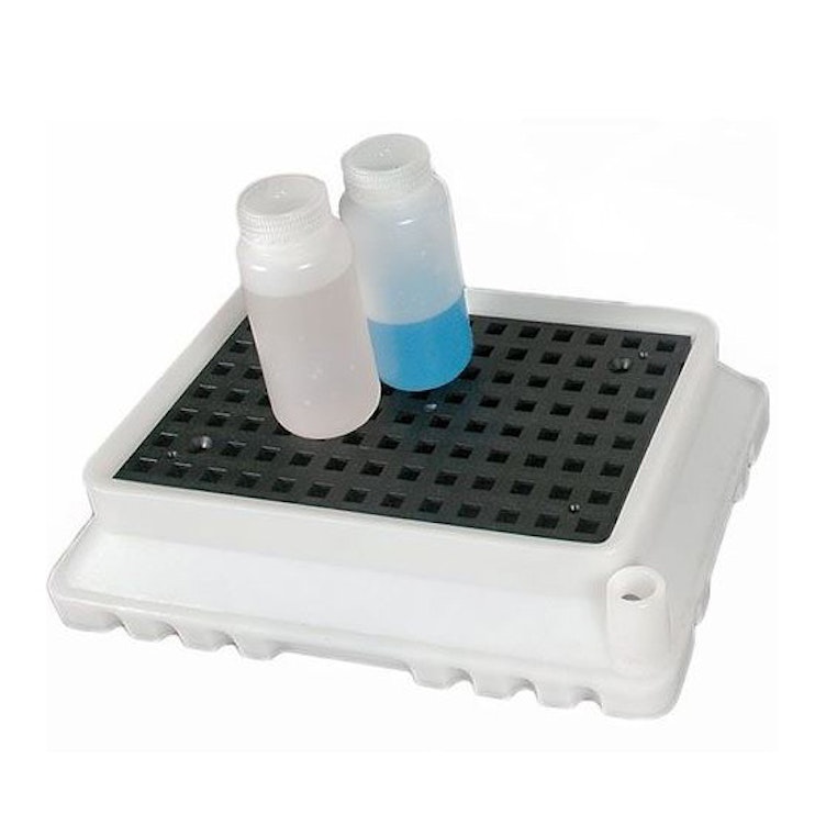 2.9 Gallon Polyethylene Ultra-Spill Tray® with Spout