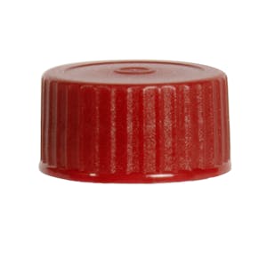 Red Screw Caps for 5mL & 10mL Transport Tubes - Package of 1000