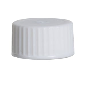 White Screw Caps for 5mL & 10mL Transport Tubes - Package of 1000