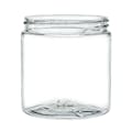 8 oz. Clear PET (100% PCR Material) Straight-Sided Round Jar with 70/400 Neck (Cap Sold Separately)