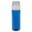210mL Clear PET Foaming-Style Cylinder Bottle with 43mm Neck (Pump Sold Separately)