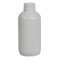 2 oz. White HDPE (50% PCR Material) Boston Round Bottle with 20/410 Neck (Cap Sold Separately)