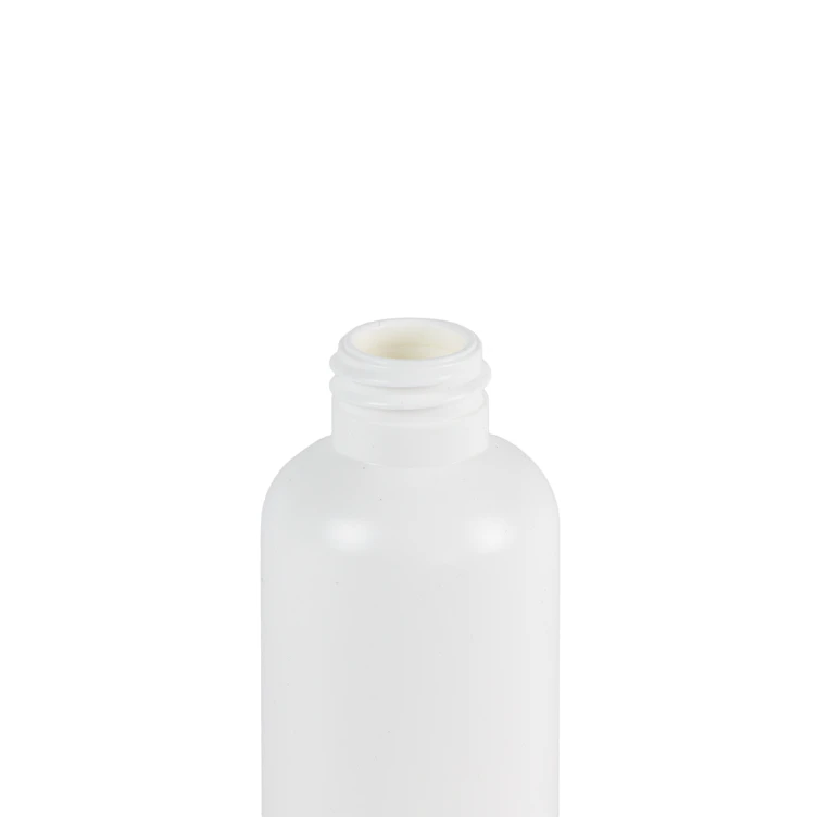 2 oz. White HDPE (50% PCR Material) Boston Round Bottle with 20/410 Neck (Cap Sold Separately)