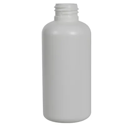 HDPE Boston Round Bottles (50% PCR Material)