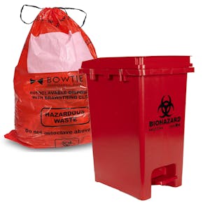 BowTie™ Biohazard Bin & Bags