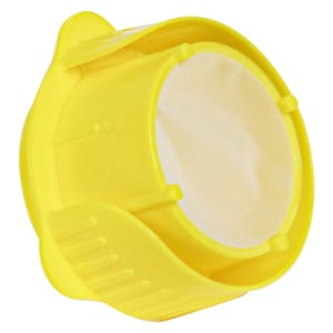 100µm Sterile Yellow SureStrain™ Cell Strainer - Individually Wrapped, Case of 50 with 1 Reducing Adapter