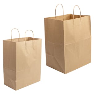 Kraft Paper Bags with Twisted Handles