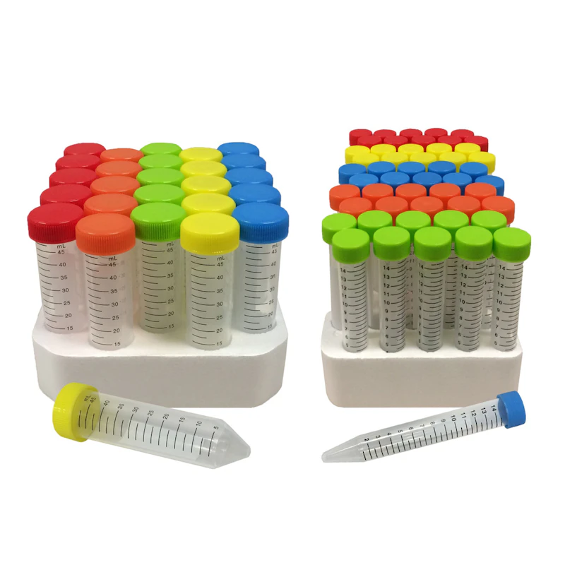 SpectraTube™ Rainbow Cap Centrifuge Tubes