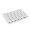 0.1mL White Non-Skirted Low-Profile 96-Well PCR Plate - Package of 50