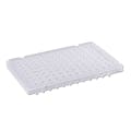 0.1mL Natural Semi-Skirted Low-Profile 96-Well PCR Plate with Raised Rim - Package of 50