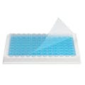 Pre-Cut Clear Transparent PCR Plate Sealing Film for ELISA Applications - Package of 100