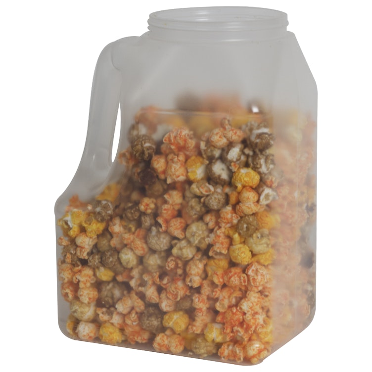 160 oz. Multi-Use Clarified Polypropylene Container with Handle & 110/400 Neck (Cap Sold Separately)