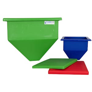 Tamco® Heavy Duty Square Hoppers with No Fittings