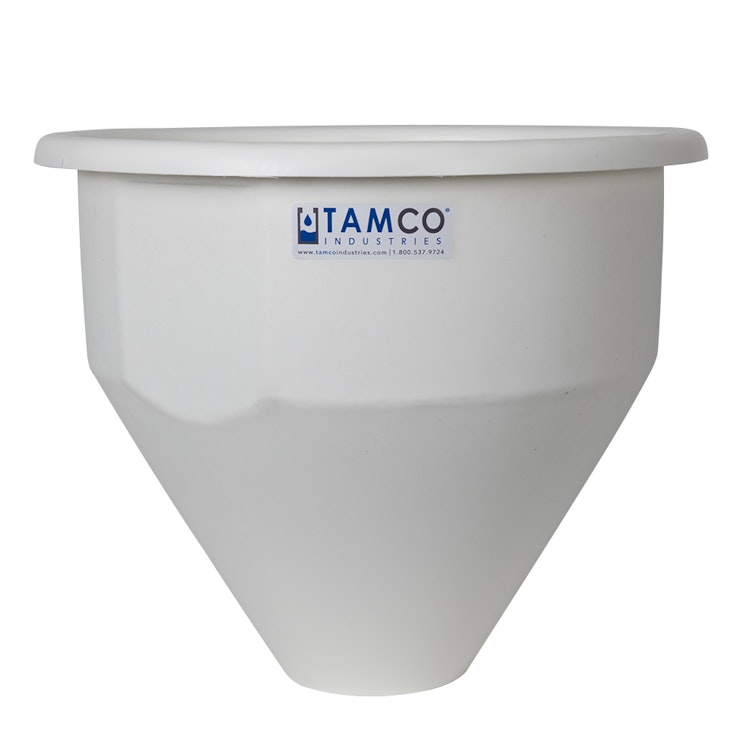 Tamco® Heavy Duty Round Hoppers with No Fittings