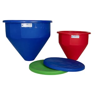 Tamco® Heavy Duty Round Hoppers with No Fittings