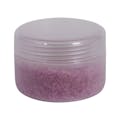 100mL Natural Frosted HDPE Soft Edge Round Jar with Lid & Liner