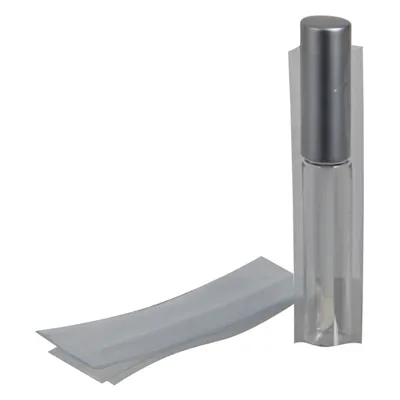 30mm W x 100mm Hgt. Clear Shrink Tubes with Vertical Perforations for Tube-Shaped Containers