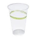 20 oz. Clear PLA Compostable Cold Cup (Lid Sold Separately) - Case of 1000
