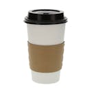 Kraft Brown Hot Cup Sleeve - Case of 1000