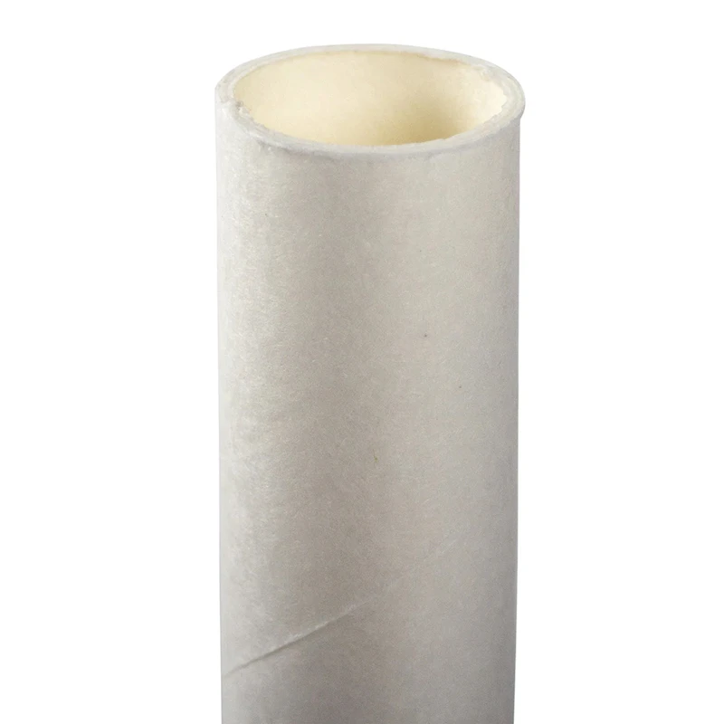 7-3/4" Eco-Friendly Jumbo White Paper Straw, Individually Wrapped - Box of 500