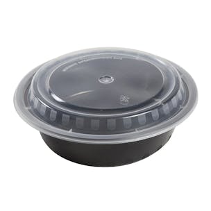 Microwaveable To-Go Containers with Lids