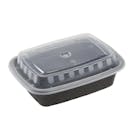 Microwaveable To-Go Containers with Lids
