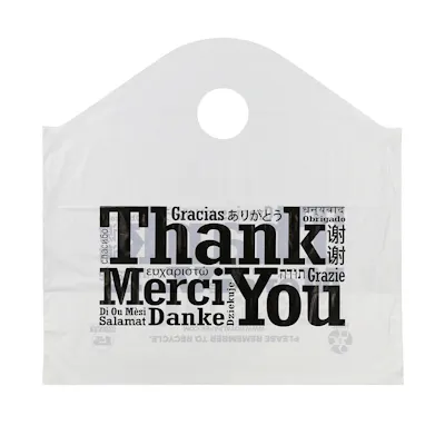 Multilingual Takeout Bags