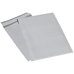 6-1/2” W x 10” L x 2.5 mil Thick White LDPE Bubble Mailers – Case of 250
