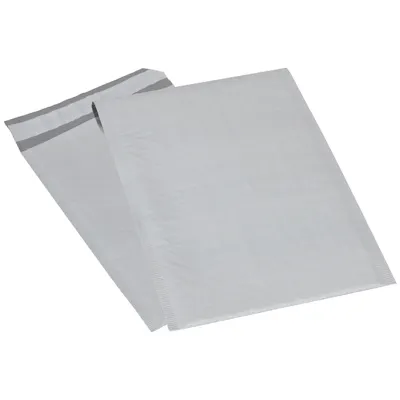 6-1/2” W x 10” L x 2.5 mil Thick White LDPE Bubble Mailers – Case of 250