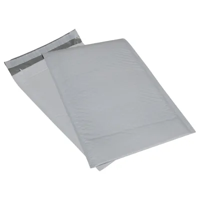 8-1/2” W x 14-1/2” L x 2.5 mil Thick White LDPE Bubble Mailers – Case of 100