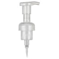 40mm Natural Polypropylene Dispensing Foaming Pump with 4-5/16" Dip Tube & 2mL Output
