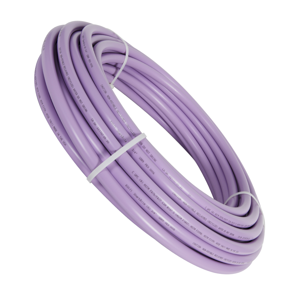 1/2" CTS Purple SharkBite® Reclaimed Water PEX Pipe | U.S. Plastic Corp.