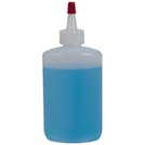 3 oz. Natural HDPE Oval Bottle with 20/400 Natural Yorker Dispensing Cap