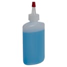 3 oz. Natural HDPE Oval Bottle with 20/400 Natural Yorker Dispensing Cap