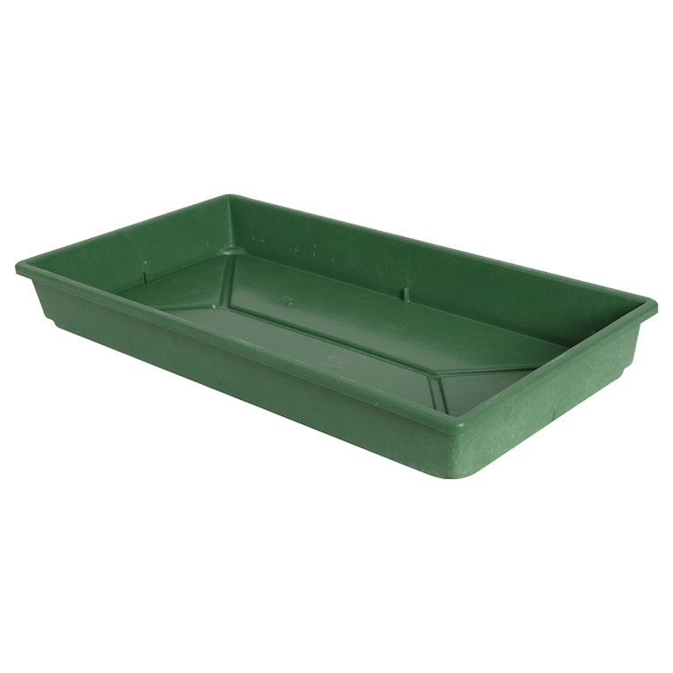 21-1/2" L x 11" W x 2-1/2" Hgt. Green Fiberglass Nesting Box