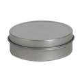 1/2 oz. Flat Round Seamless Steel (30% PCR) Can with Lid
