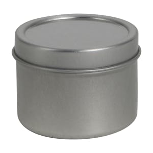 2 oz. Deep Round Seamless Steel (30% PCR) Can with Lid