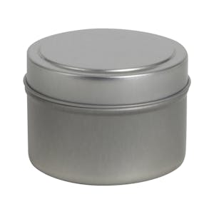 4 oz. Deep Round Seamless Steel (30% PCR) Can with Lid