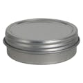 1/2 oz. Screw-Top Round Seamless Steel (30% PCR) Can with Lid