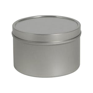 8 oz. Deep Round Seamless Steel (30% PCR) Can with Lid