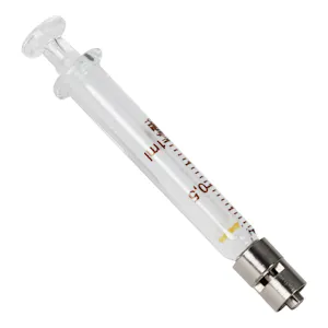 1mL Glass Dosing Syringe with Metal Luer Lock