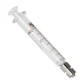 3mL Glass Dosing Syringe with Metal Luer Lock
