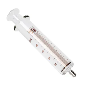 100mL Glass Dosing Syringe with Metal Luer Lock