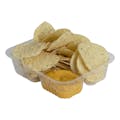 Small Clear Polystyrene Snack Tray with 2 Compartments - Case of 500