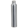 4 oz. Slim Brushed Aluminum Bottle with 24/410 Neck (Cap, Sprayer & Pump Sold Separately)