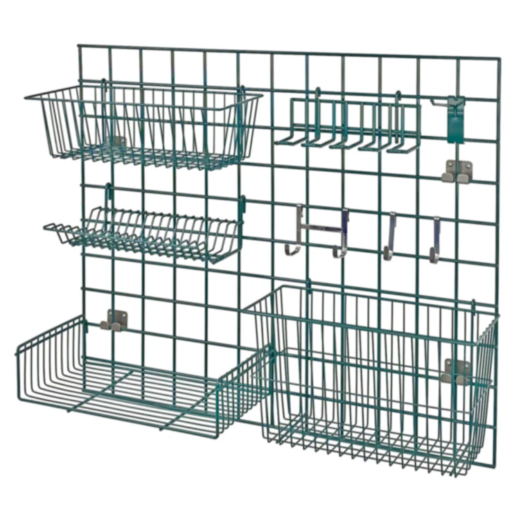 Usp Storage Racks Quantum® Smart Grid Mounted Shelving Systems | U.S. Plastic Corp.