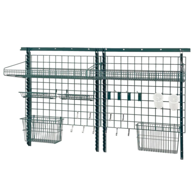 Quantum® Smart Grid Mounted Shelving Systems | U.S. Plastic Corp.